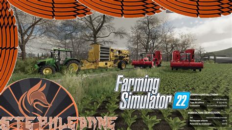 Farming Simulator 22 Map Castelnaud Gros Chantier de Patates à 3