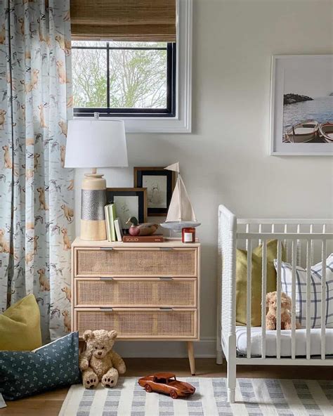 Nursery With Mid Century Modern Nursery Storage Furniture Soul Lane