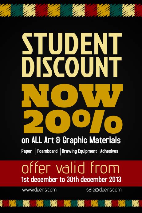 Retail Discount Flyer Template Postermywall