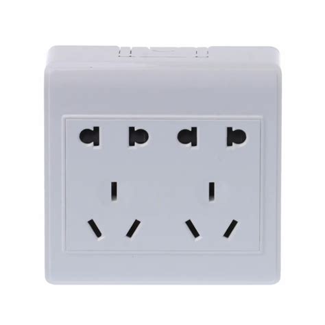 Surface Mounted Pure Wall Socket Panel 10 Pins Outlet Electric 10a