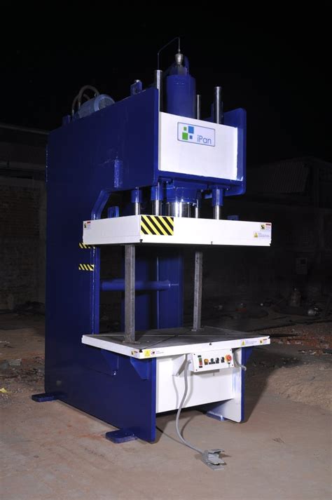 Mild Steel C Type Power Press Machine Capacity 50 Metric Ton At Rs