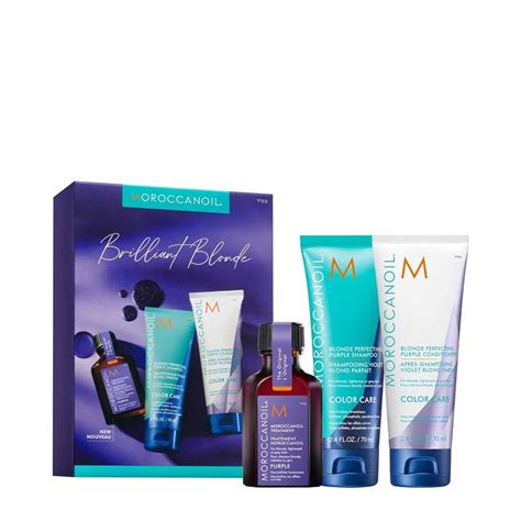 Moroccan Oil Brilliant Blonde Set The Collective By Lloyds