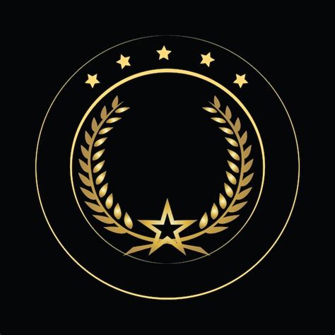 Premium Vector Vector Gold Laurel Wreath