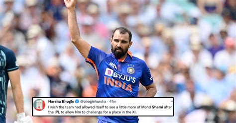 Icc T20 World Cup 2022 Twitter Reacts As Mohammed Shami Returns To