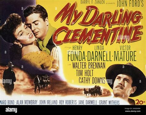 My darling clementine movie poster hi-res stock photography and images ...