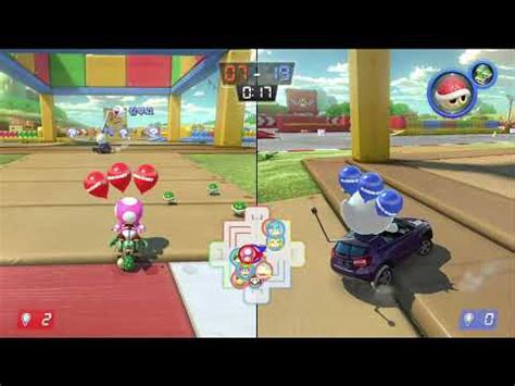 Mario Kart 8 Deluxe All Battle Modes Bob Omb Blast Renegade Roundup