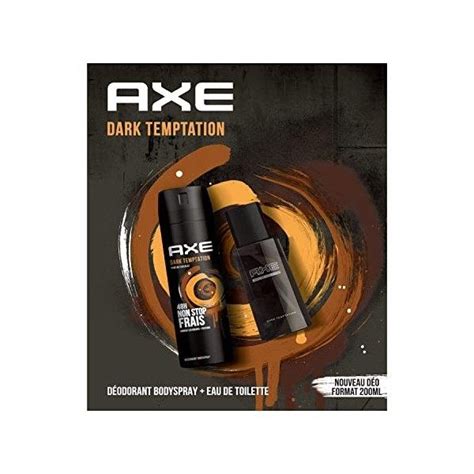 Axe Coffret Produits Homme Eau De Toilette D Odorant Dark Tempt