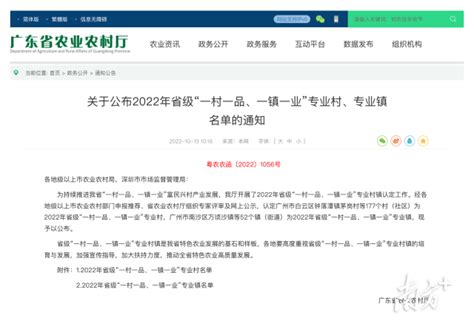 揭阳4个村上榜2022年省级一村一品一镇一业专业村专业镇名单 房产资讯 房天下