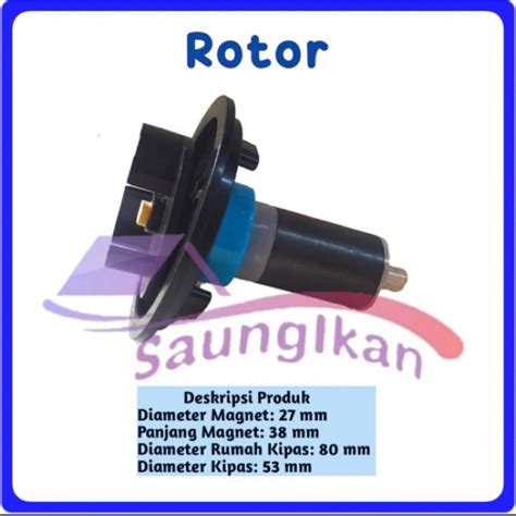 Jual Rotor Magnet Kipas Pompa Spare Part Jtp Act