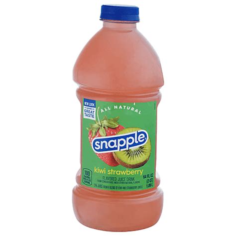 Snapple Kiwi Strawberry Flavored Juice Drink Fl Oz Bottle Shop