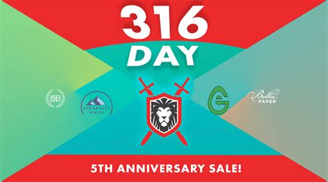 Happy 316 Day 2023! — 316 Publishing