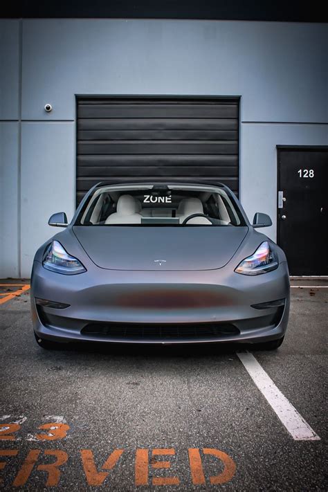 Tesla Model 3 Satin Psychodellic Vinyl Wrap Artofit