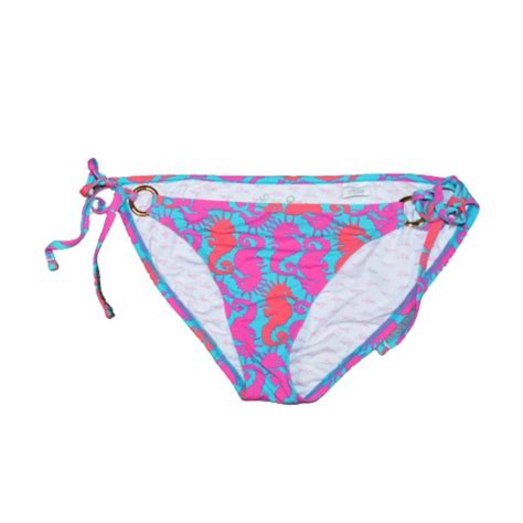 Lilly Pulitzer Boardwalk String Bikini Bottom Snorkel Gem