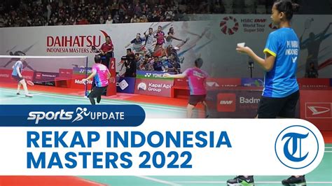 Update Hasil Indonesia Masters Praveen Jordan Melati Daeva Tekuk