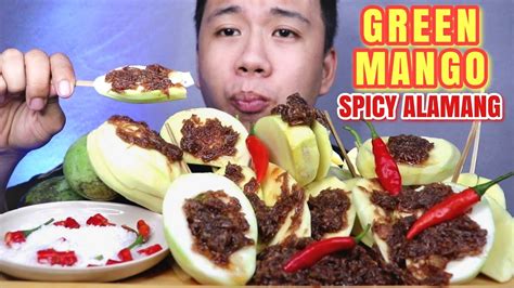 Green Mango Mukbang Hilaw Na Mangga Mukbang Pinoy Mukbang Mukbang