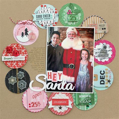 777 Best Scrapbooking Christmas Layouts Images On Pinterest