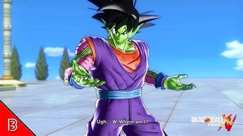 GOKU AND PICCOLO POTARA FUSION Dragon Ball Xenoverse Ultimate