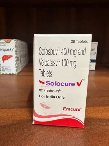 Sofocure V Sofosbuvir Velpatasvir 400 100 Mg At Rs 6000 Bottle