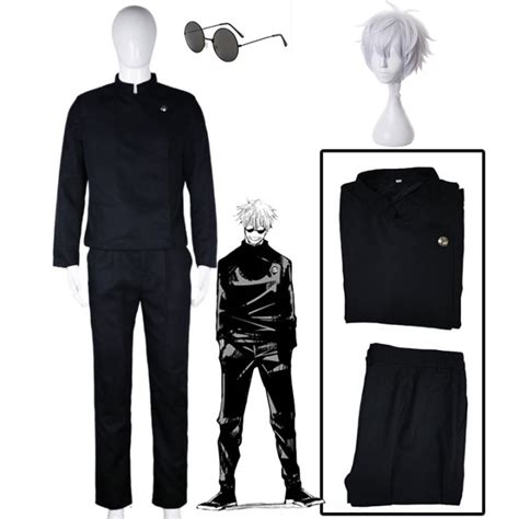 Gojo Satoru Cosplay Costume Anime Jujutsu Kaisen Season 2 School