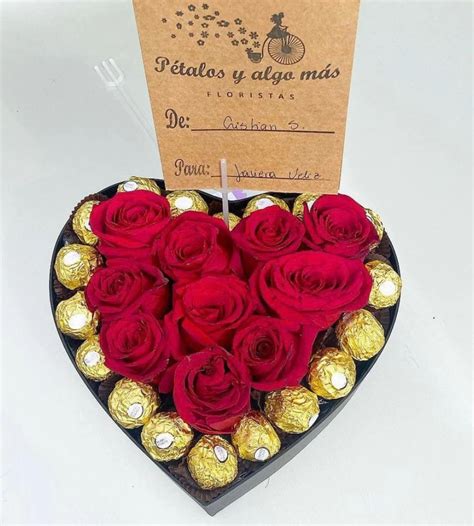 Caja Rosas Ferrero Rocher P Talos Y Algo M S