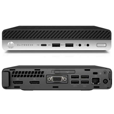 HP EliteDesk 800 G3 DM Core I5 6500T 2 5 SSD 256 GB 8GB Back Market