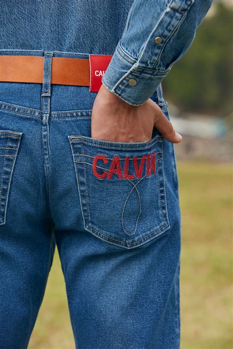 Spice Up Your Denim 🌶 Featuring Our Spring 2019 Calvin Klein Jeans Ckj 026 Slim Red Embroidered