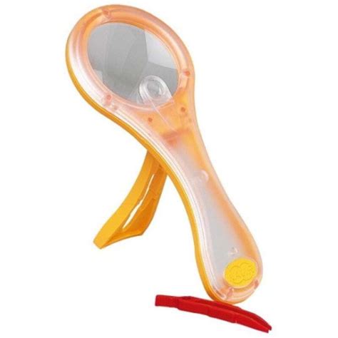 Лупа детская 3x-7x на подставке с пинцетом Navir - купить с доставкой ...