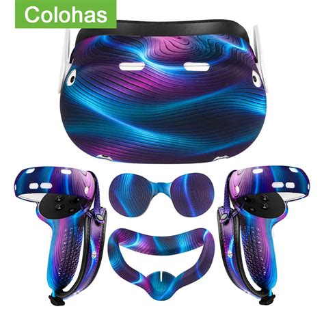 Kit de housse de protection VR pour Oculus Quest 2 coque de contrôleur