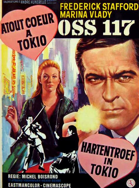 OSS 117 Atout Cœur à Tokyo Michel Boisrond 1966 Bulles de Japon