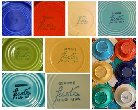 How Old Is My Fiestaware Fiesta Identification Guide Antique Answers