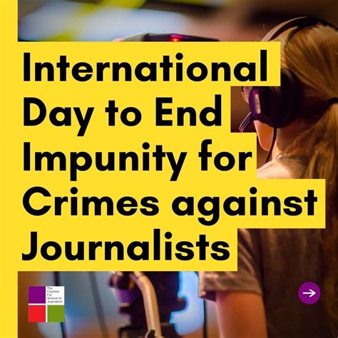 Statement On The International Day To End Impunity For Crimes Against