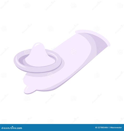 Safe Use Condoms Composition Stock Vector Illustration Of Protective