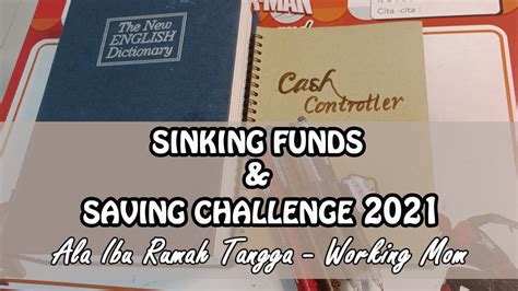 SINKING FUNDS SAVING CHALLENGE 2021 Ala Ibu Rumah Tangga Working