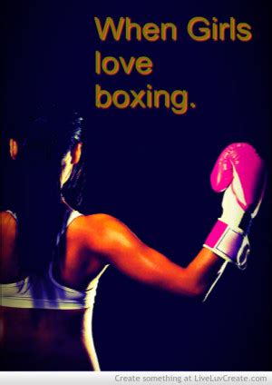 Girl Boxing Quotes. QuotesGram