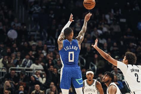 Lillard Phenomenal As Bucks Bounce Back Against Nets ABS CBN News