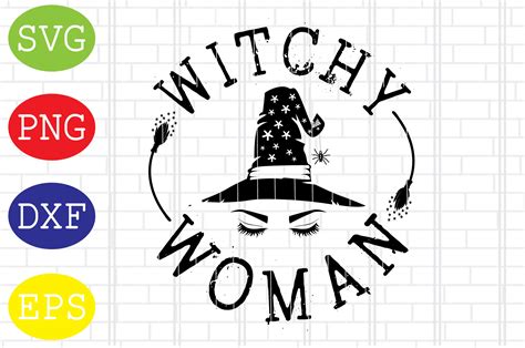 Witchy Woman Svg Halloween Svg Dxf Png Graphic By Digitalsvgfiles