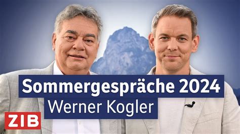 Orf Sommergespr Ch Mit Werner Kogler Youtube