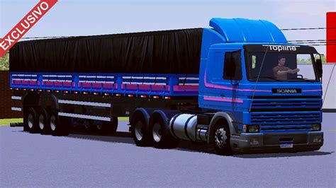 Skin Scania H Frontal Azul Na Granel Exclusivo Skins Games Truck