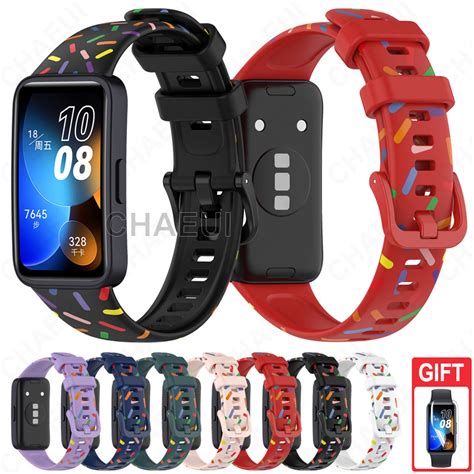 D Y Eo Silicone Thay Th Cho Ng H Th Ng Minh Huawei Band Shopee