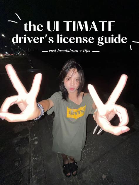 The Ultimate Drivers License Guide 🚗💨💨💨 Gallery Posted By Xin Ru 🪼⋆