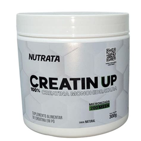 Creatina Monohidratada 100 Pura 300g Nutrata Undefined Netshoes