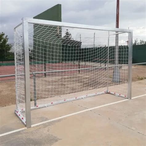 Porterías de Fútbol Sala o Balonmano Trasladables Galvanizadas