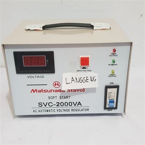 Jual Stavol Matsunaga W Watt Watt Stabilizer Avr