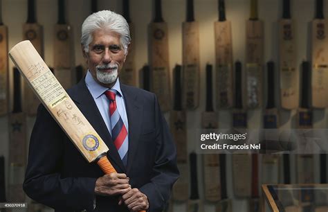 Shyam Bhatia Poses For A Portrait At The Shyam Bhatia Cricket Museum