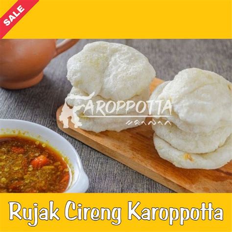 Jual Promo Murah Rujak Cireng Karoppotta Isi Sambal Bumbu