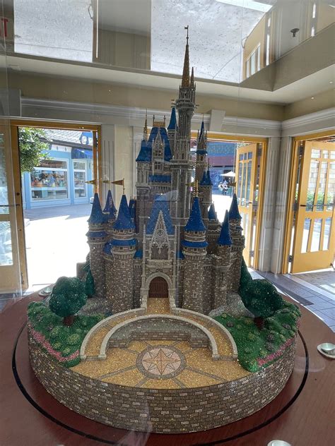 New Crystal Cinderella Castle Replica At Arribas Bros Is A Sparkling