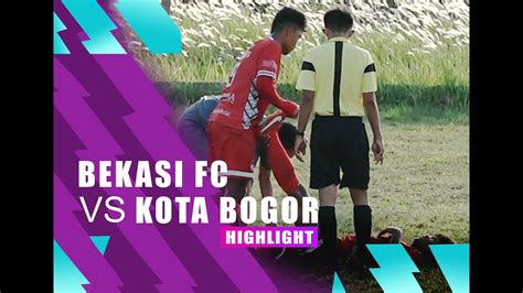 Highlight Friendly Match Bekasi Fc Vs Porprov Kota Bogor Youtube