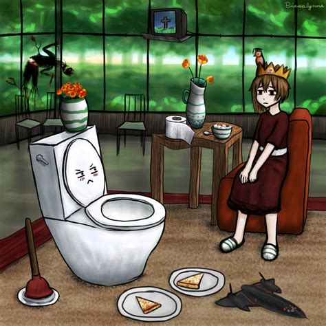 The Widow And Her Toilet By Pizzalynne On Deviantart