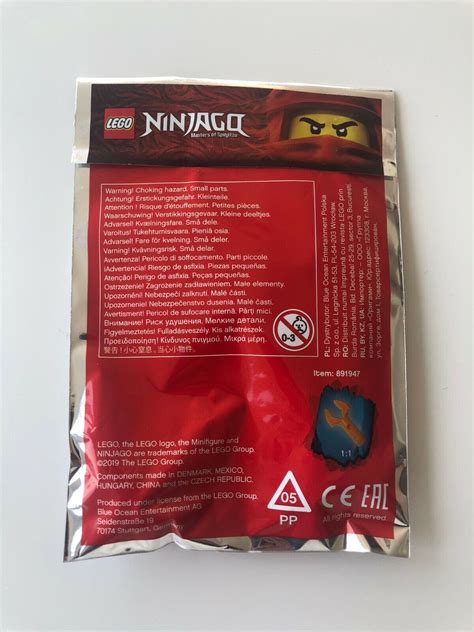 Lego Ninjago Minifigur Limited Edition LE Heavy Metal Polybag I 891947