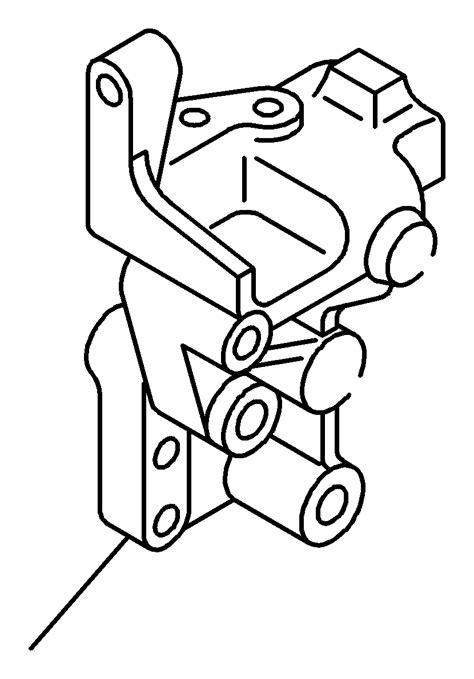 Isuzu NRR Bracket Fuel Tank Cab 8 98092 459 3 REYNOLDS ISUZU